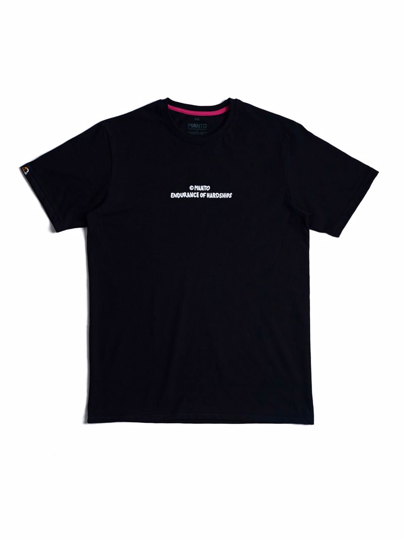 MANTO mascot t-shirt-black